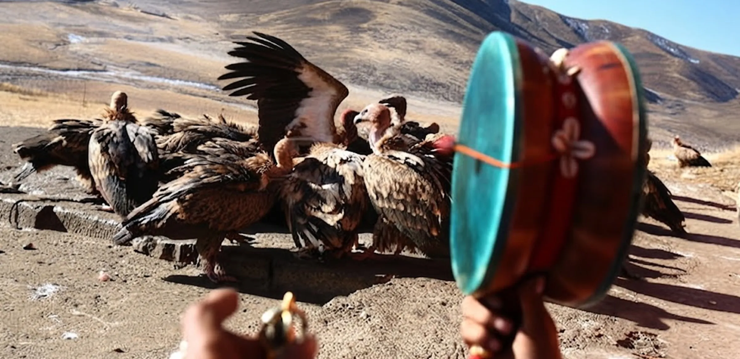 Sky Burial Ritual in Upper Mustang: Tibetan Funeral Tradition